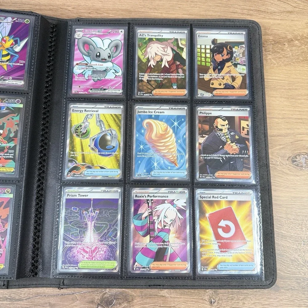 Pokemon Chaos Rising Complete Master Set 100% Plus Gamegenic Binder Included